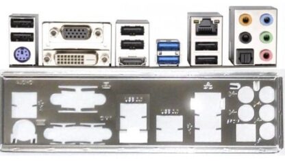 Backplate H77M - H77 Pro4-mvp - H77-M