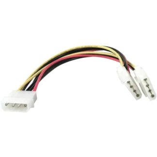 stroomadapter molex naar 2x molex
