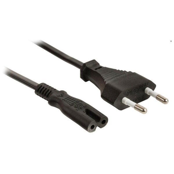 Valueline Power cable - IEC-320-C7 1,80 m black