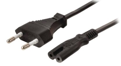 Valueline stroomkabel - IEC-320-C7 1,80 m zwart