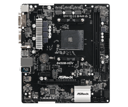 ASRock B450M-HDV - AMD AM4 + Dealstunter.nl