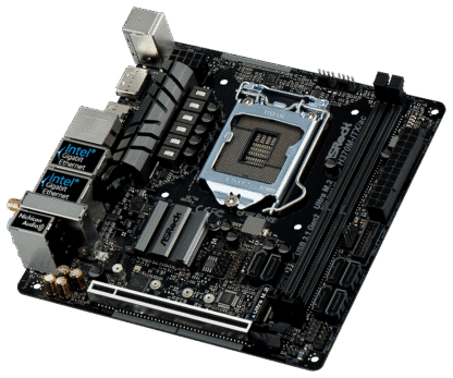 Asrock h370m-itx ac Socket 1151 Mini ITX Moederbord - Dealstunter.nl