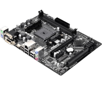 ASRock FM2A55M-HD+AMD FM2 Moederbord 3