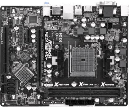 ASRock FM2A55M-HD+AMD FM2 Moederbord 3