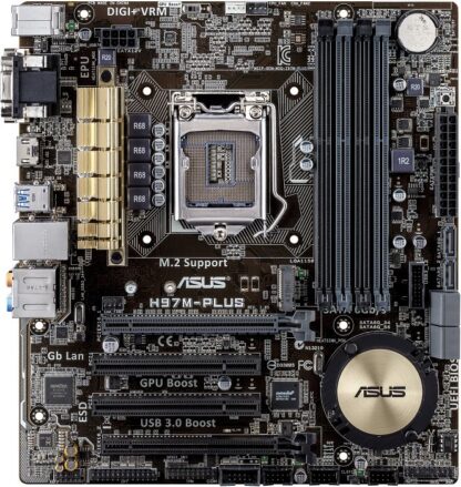 Asus H97M Plus LGA1150 Motherboard
