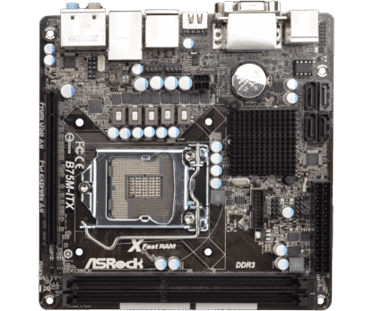 ASRock B75M-ITX LGA1155 Motherboard