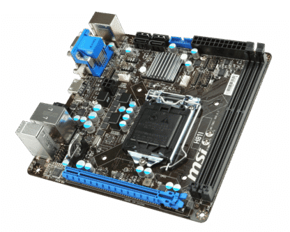 MSI H81I Socket 1150 Moederbord 4