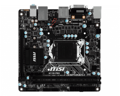 MSI H110I Pro Socket 1151 Mini-ITX Moederbord