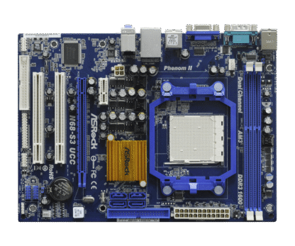 ASRock N68-S3 UCC AMD AM3 Motherboard