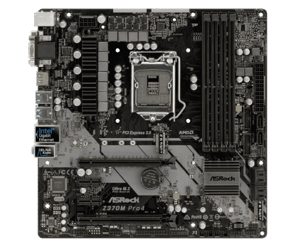 ASRock Z370M Pro4 LGA1151 Motherboard
