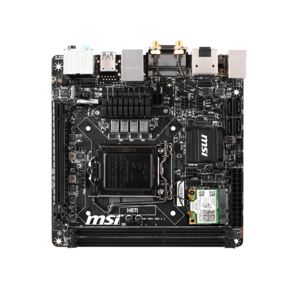 MSI H87I Socket 1151 Mini ITX Moederbord -1