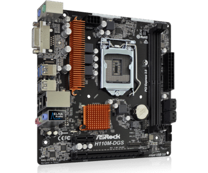 ASRock H110M-DGS R3.0 LGA1151 Motherboard