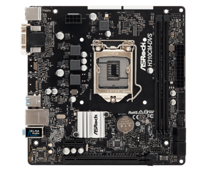 ASRock H310CM-DVS socket 1151 moederbord - Afbeelding 4
