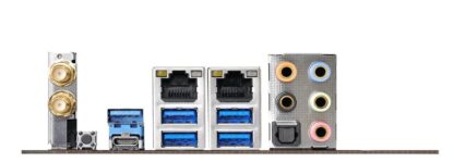 ASRock X299E-ITX Socket 266 Moederbord Backpanel