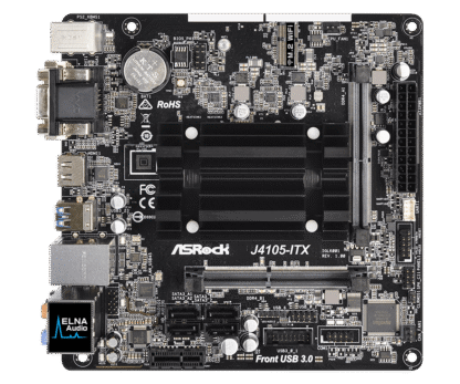 J4105-ITX Onboard Quad-Core Moederbord 2