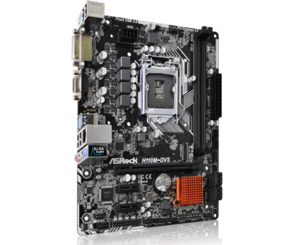 ASrock H110M-DVS R2 Socket 1151 moederbord 2