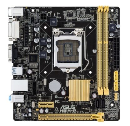 Asus H81M-P-SI Socket 1150 moederbord 3