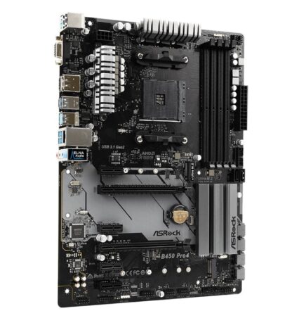 ASRock B450 Pro4 AMD AM4 Motherboard