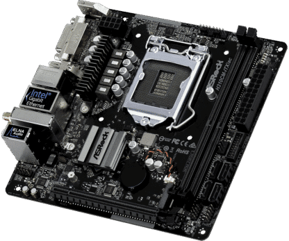 ASRock H310CM-ITX AC Socket 1151 moederbord