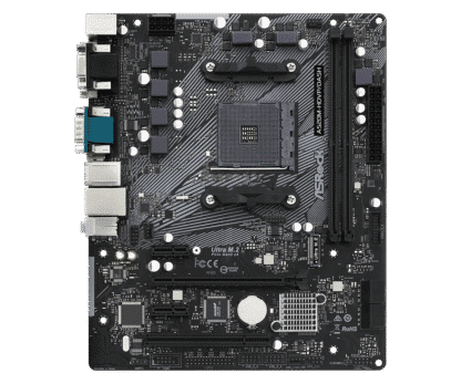 Asrock A520M-HDVP DASH AMD AM4 Moederbord