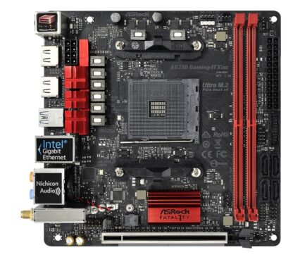 Asrock AB350-GAMING-ITX-AC AM4 Mini-ITX Moederbord
