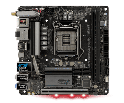 ASRock Fatal1ty Z370 Gaming-ITX ac Socket 1151 Mini-ITX Moederbord