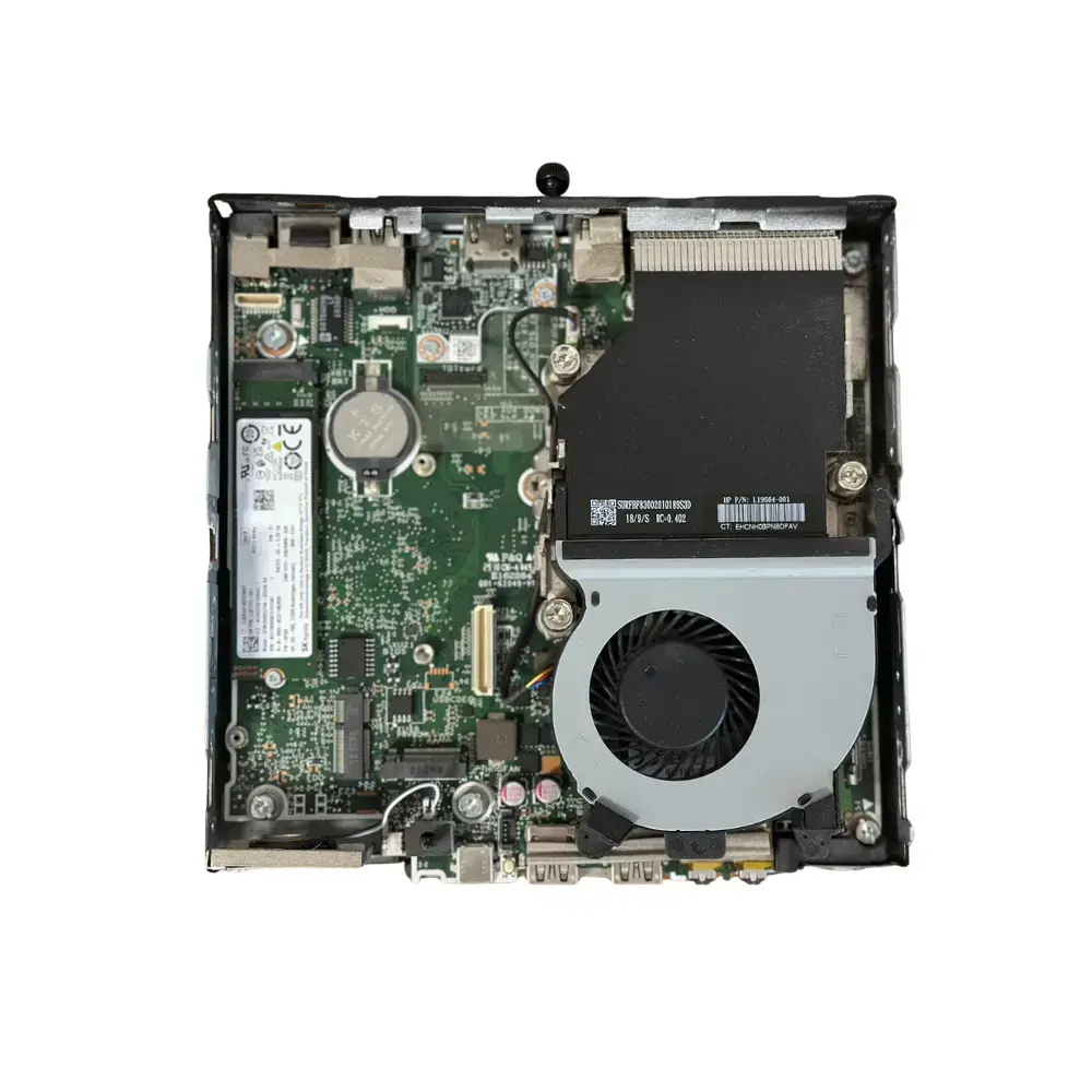 HP Elitedesk 800 G4 i3 8300t inside view