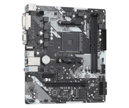 ASRock A320M-HDV R4.0 AMD AM4 Moederbord
