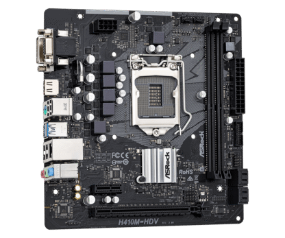 ASRock H410M-HDV R2.0 LGA1200 Motherboard