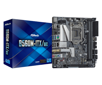 ASRock B560M-ITXac Socket 1200 Mini-ITX Retail Moederbord - Dealstunter.nl