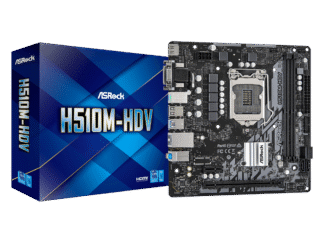 ASRock H510M-HDV Retail Socket 1200 Moederbord - Dealstunter