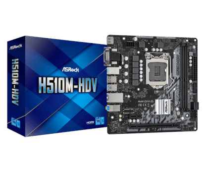 ASRock H510M-HDV Retail Socket 1200 Motherboard - Dealstunter