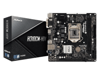 ASRock H310CM-HDV Retail Socket 1151 - Dealstunter.nl