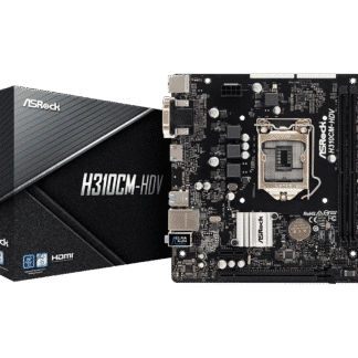 ASRock H310CM-HDV Retail Socket 1151 - Dealstunter.nl