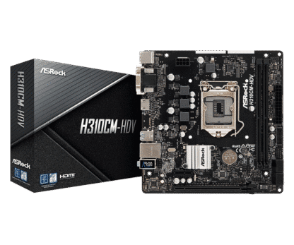 ASRock H310CM-HDV Retail Socket 1151 - Dealstunter.nl