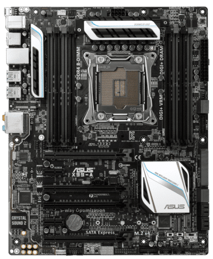 Asus X99A/USB3.1 LGA2011-3 Motherboard - Dealstunter.nl