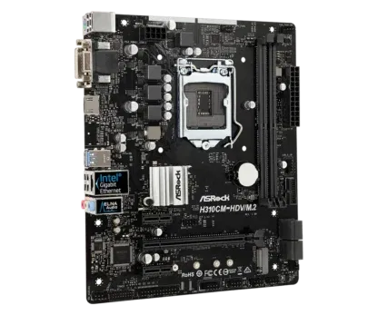 ASRock H310CM-HDV M2 Socket 1151 moederbord Top