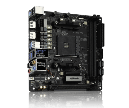 ASRock A320M-ITX AMD AM4 Mini ITX Moederbord