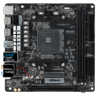 ASRock A320M-ITX AMD AM4 Mini ITX Motherboard