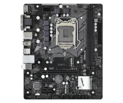 ASRock B460M-HDV Socket 1200 moederbord - Dealstunter