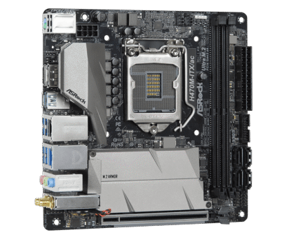 ASRock H470M-ITX AC Mini ITX LGA1200 Motherboard