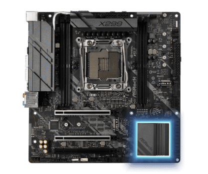 ASRock X299M Extreme4 LGA2066 Motherboard