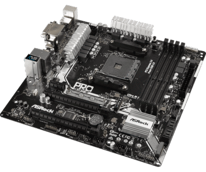ASRock X370M Pro4 AMD AM4 Moederbord