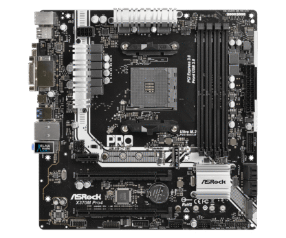 ASRock X370M Pro4 AMD AM4 Moederbord