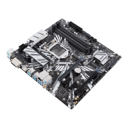 Asus Prime Z390M Plus Moederbord Bovenaanzicht