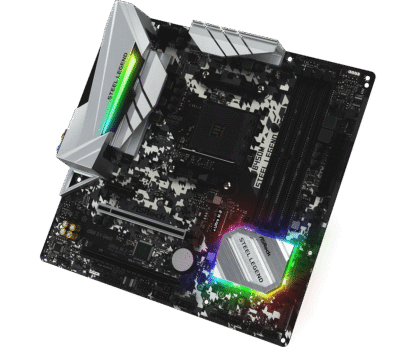Asrock B450M Steel Legend overview