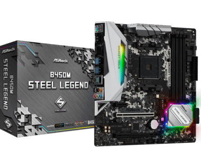 Asrock B450M Steel Legend overview