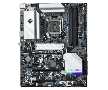 Asrock H570 Steel Legend top view
