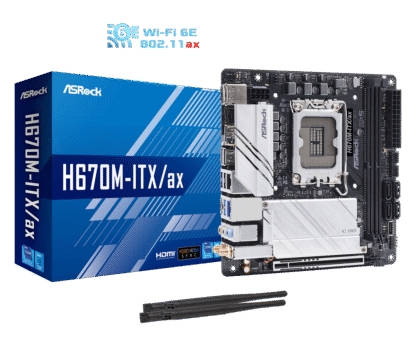 ASRock H670M-ITXax Product overzicht