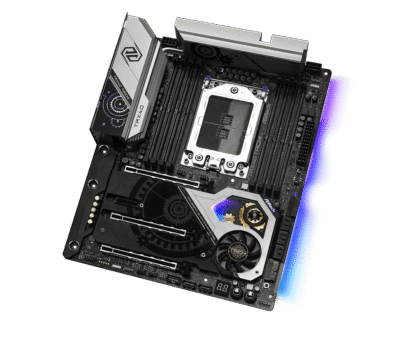 Asrock TRX40 Taichi bovenaanzicht